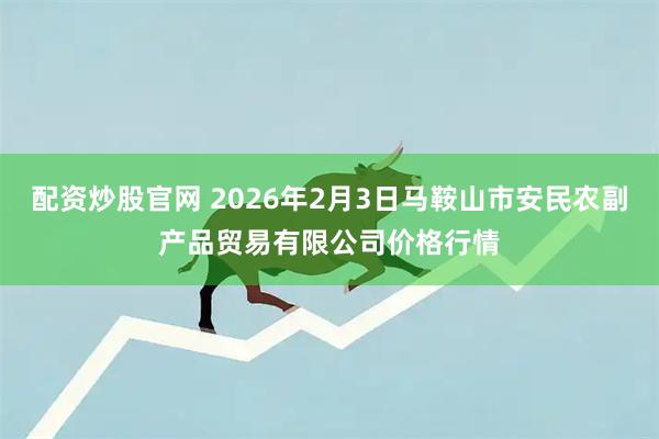 配资炒股官网 2026年2月3日马鞍山市安民农副产品贸易有限公司价格行情